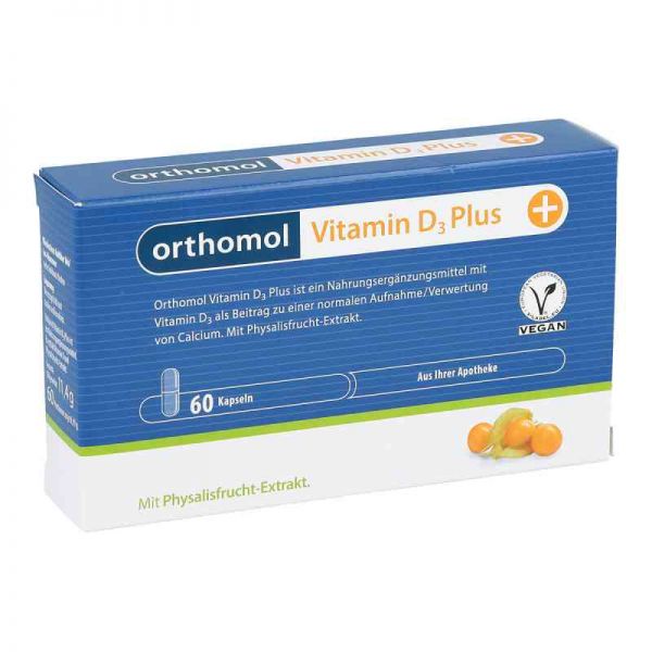 Orthomol Vitamin D3 Plus Kapseln (60 stk)