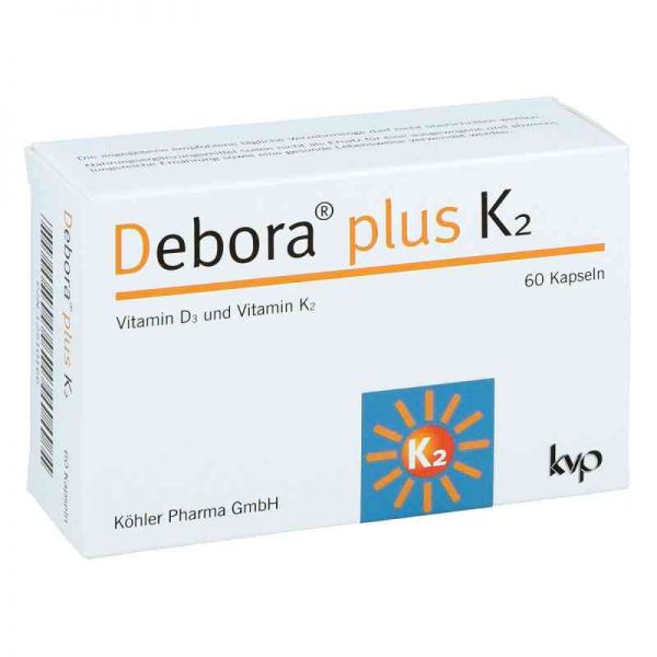 Debora plus K2 Kapseln (60 stk)