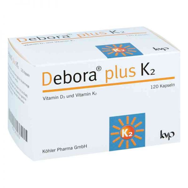 Debora plus K2 Kapseln (120 stk)