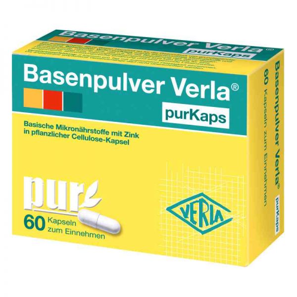 Basenpulver Verla purKaps (60 stk)