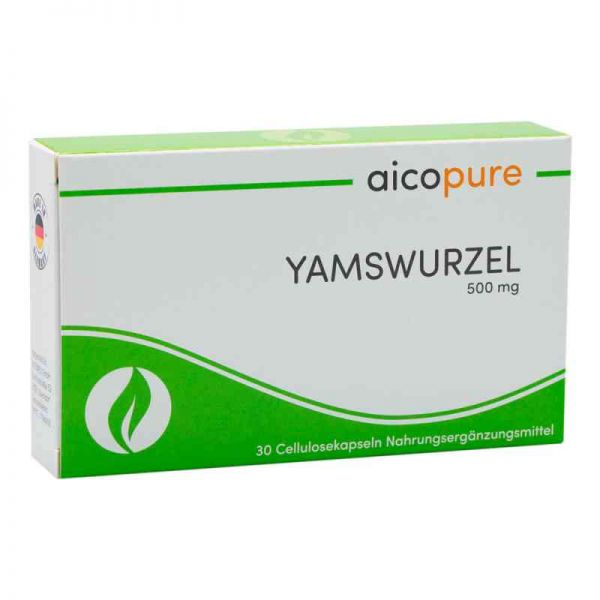 Yamswurzel 500 mg Kapseln (30 stk)