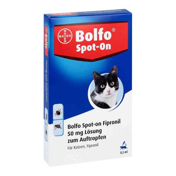 Bolfo Spot-on Fipronil 50 mg Lösung für katzen (3 stk)