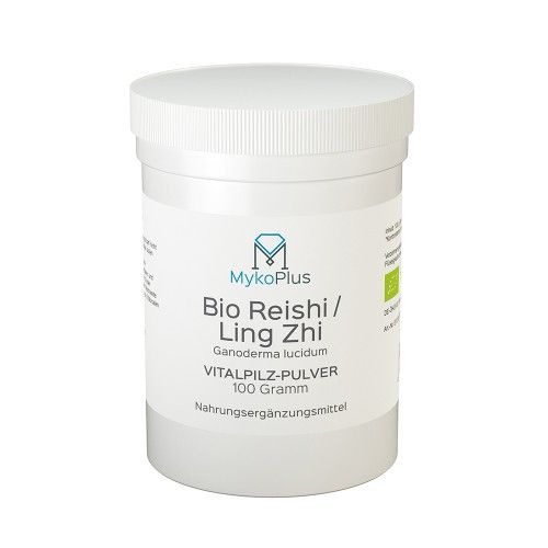 MykoPlus Bio Reishi / Ling Zhi Vitalpilz-Pulver, 100 G