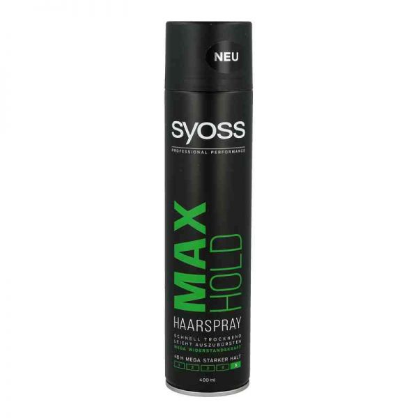 Syoss Haarspray Max Hold Haltegrad 5 mega stark (400 ml)