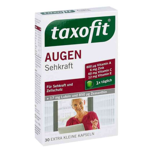 Taxofit Augen Sehkraft Kapseln (30 stk)