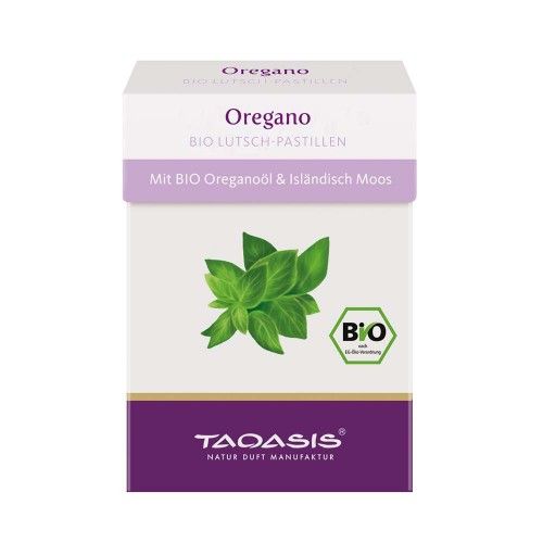 Oregano Bio Pastillen, 30 G