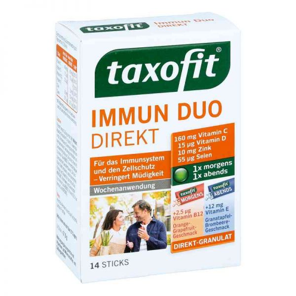 Taxofit Immun Duo Direkt Sticks (14 stk)