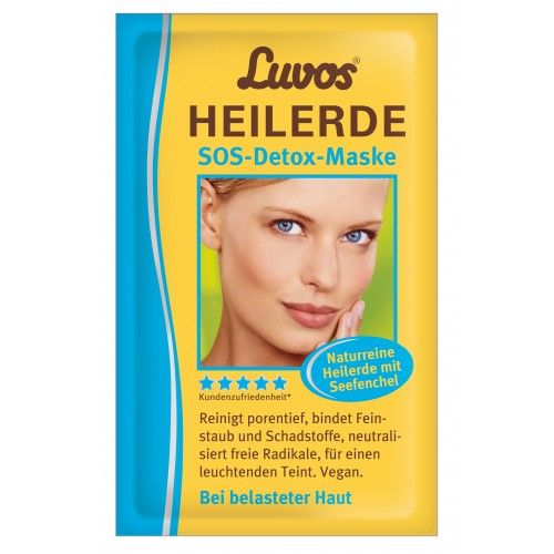 Luvos Heilerde SOS-Detox-Maske, 2X7.5 ML