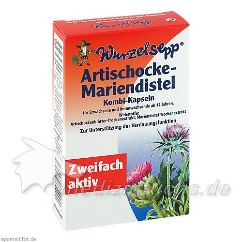 Artischocke-Mariendistel Kombi-Kapseln, 60 ST