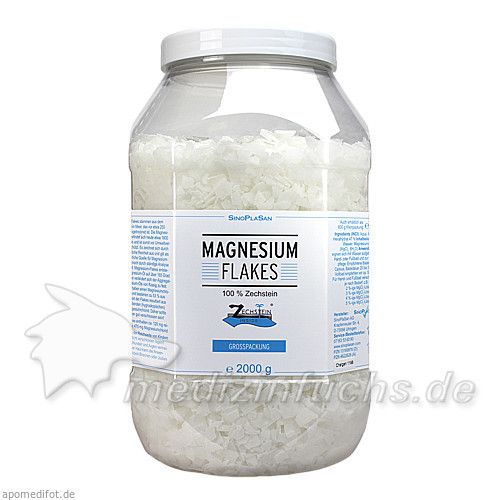 Magnesium-Flakes 100% Zechstein, 2000 G