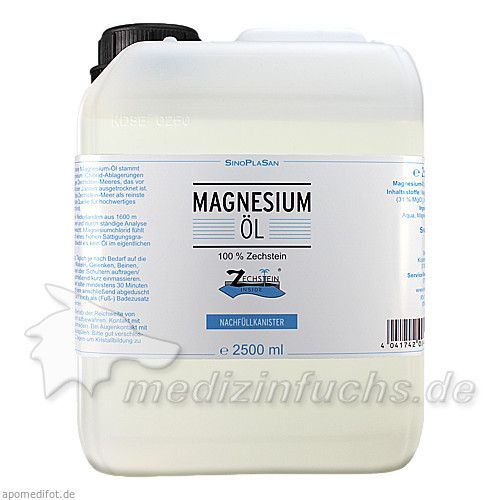 Magnesium-Öl 100% Zechstein, 2500 ML