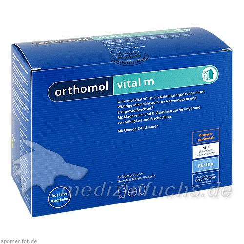 Orthomol Vital M 15Granulat/Kapseln, 1 ST