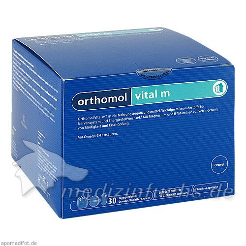 Orthomol Vital M 30Granulat/Kapseln, 1 ST