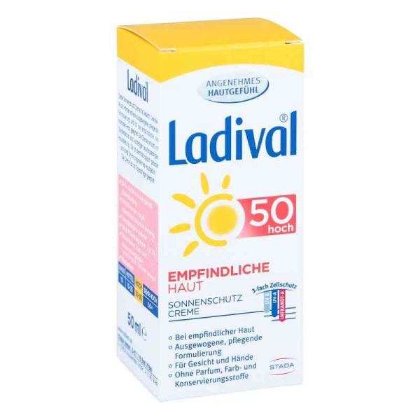 Ladival empfindliche Haut Creme Lsf 50 (50 ml)