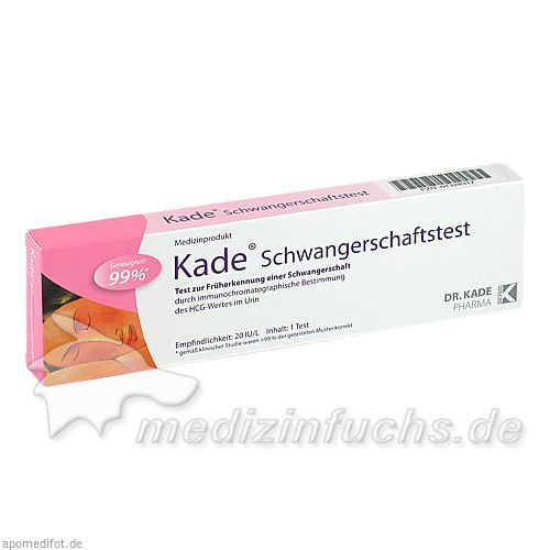 Kade Schwangerschaftstest, 1 ST