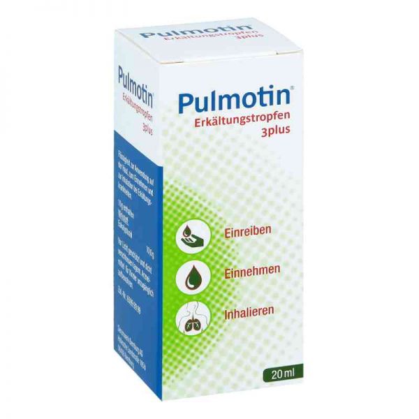 Pulmotin Erkältungstropfen 3plus (20 ml)