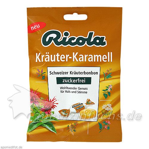 Ricola oZ Kräuter Karamell, 75 G