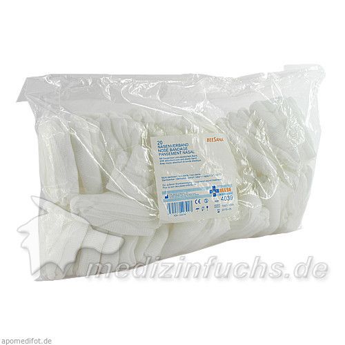 Nasenverband mit elastischem Band, 20 ST