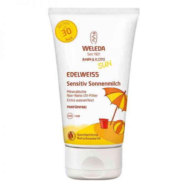 Weleda Edelweiss Sensitiv So.mil.lsf 30 Baby & Kid (150 ml)