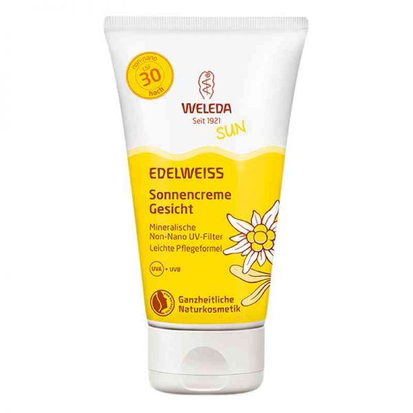 Weleda Edelweiss Sonnencreme Gesicht Lsf 30 (50 ml)