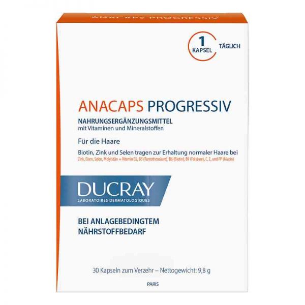 Ducray Anacaps Progressiv Kapseln (30 stk)