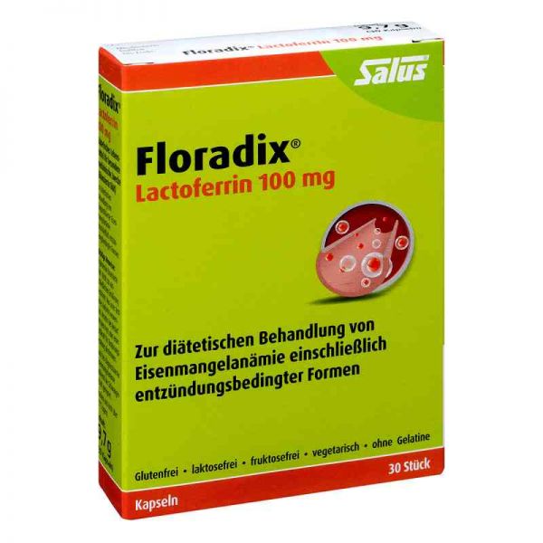 Floradix Lactoferrin 100 mg Kapseln (30 stk)