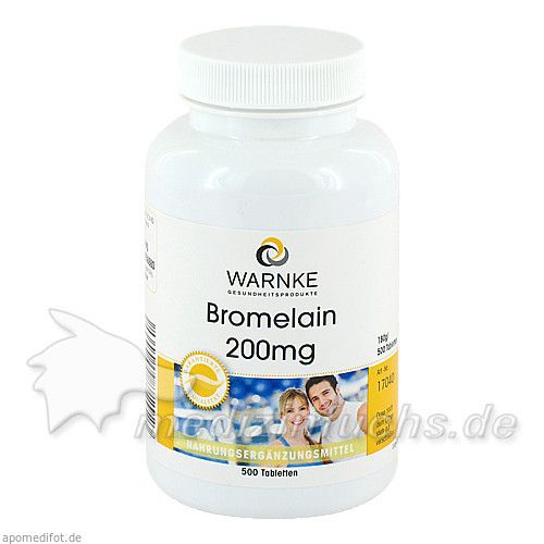 Bromelain 200mg, 500 ST