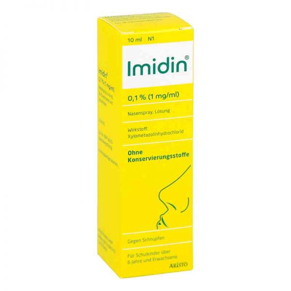 Imidin 0,1% 1 mg/ml Nasenspray (10 ml)