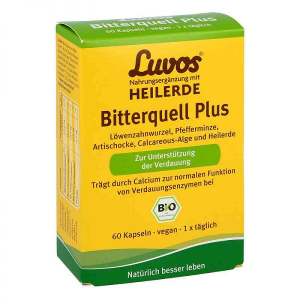 Luvos Heilerde Bio Bitterquell Plus Kapseln (60 stk)