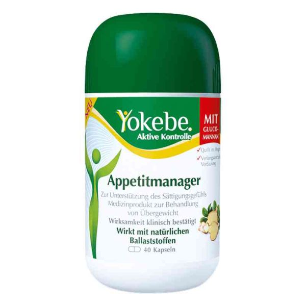 Yokebe Appetitmanager Kapseln (40 stk)