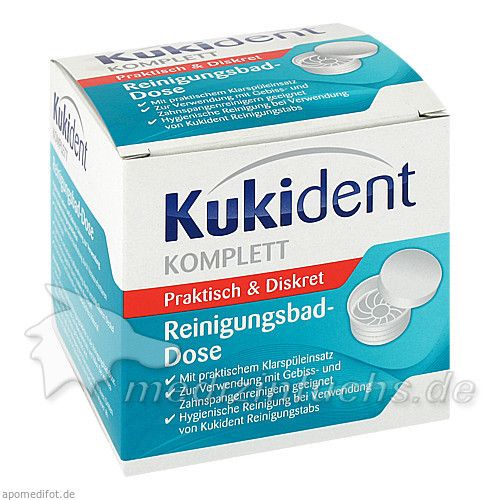 KUKIDENTBAD DOSE WEISS, 1 ST