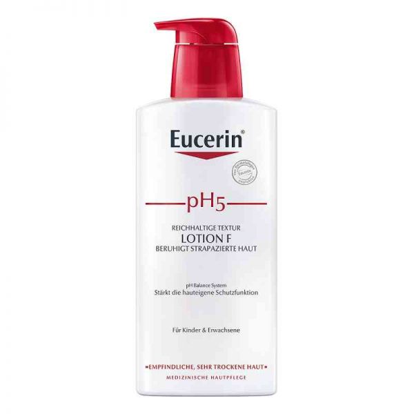 Eucerin pH5 Lotion F mit Pumpe empfindliche Haut (400 ml)