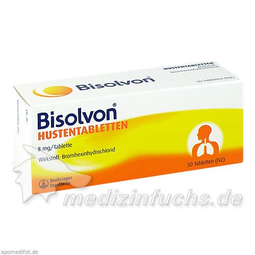 BISOLVON HUSTENTABLETTEN, 50 ST