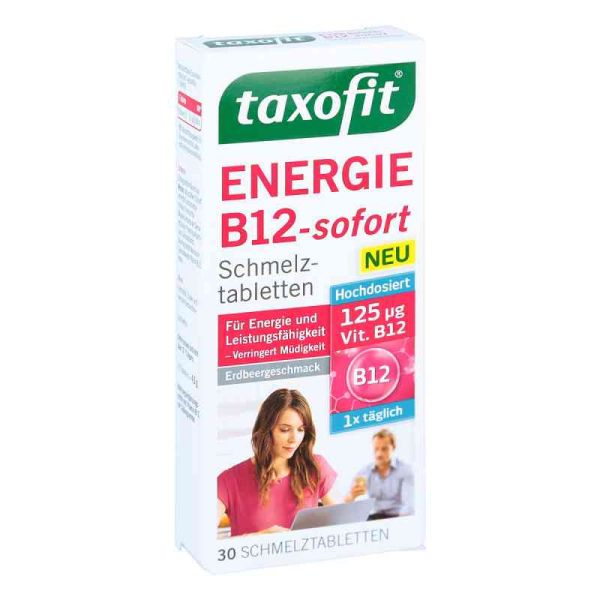 Taxofit Energie B12-sofort Schmelztabletten (4.5 g)