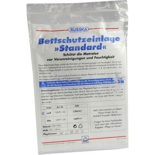 Bettschutzeinlage standard weiss 90x150cm, 1 ST