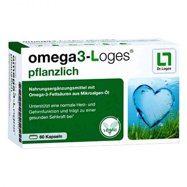 Omega3-loges pflanzlich Kapseln (60 stk)