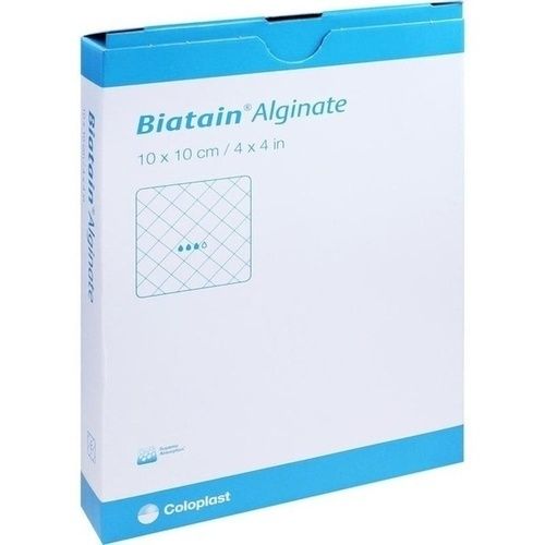 Biatain Alginate Kompressen 10x10cm, 10 ST