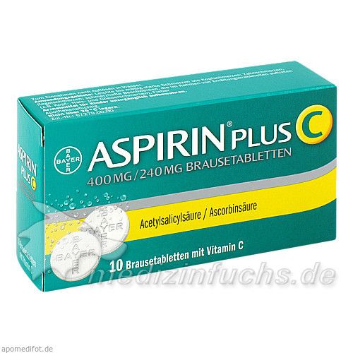 ASPIRIN PLUS C, 10 ST