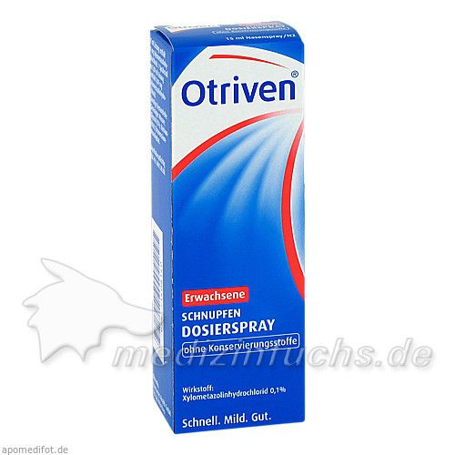 OTRIVEN 0.1% OHNE KONSERVIERUNGSSTOFFE, 15 ML