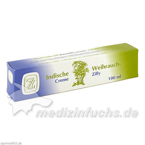 Indische Weihrauch Creme Zilly, 100 G