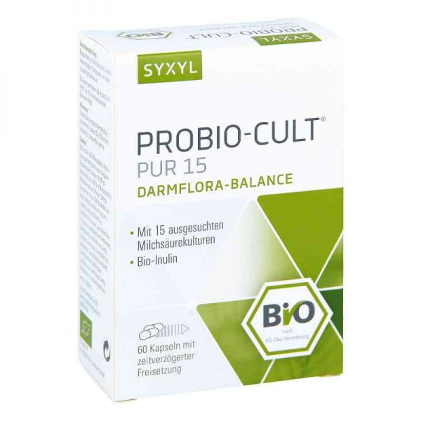 Probio-cult Pur 15 Syxyl Kapseln (60 stk)