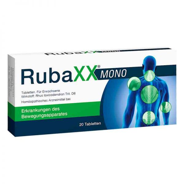 Rubaxx Mono Tabletten (20 stk)