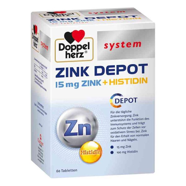 Doppelherz Zink Depot system Tabletten (60 stk)