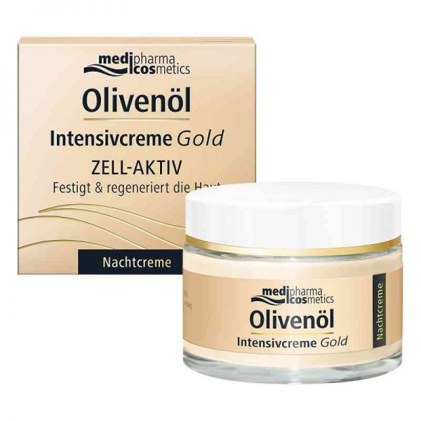 Olivenöl Intensivcreme Gold Zell-aktiv Nachtcreme (50 ml)