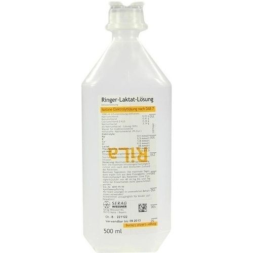 Ringer-Laktat-Lsg. Plastik, 500 ML