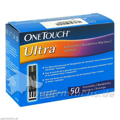 One Touch Ultra Sensor-Teststreifen, 50 ST