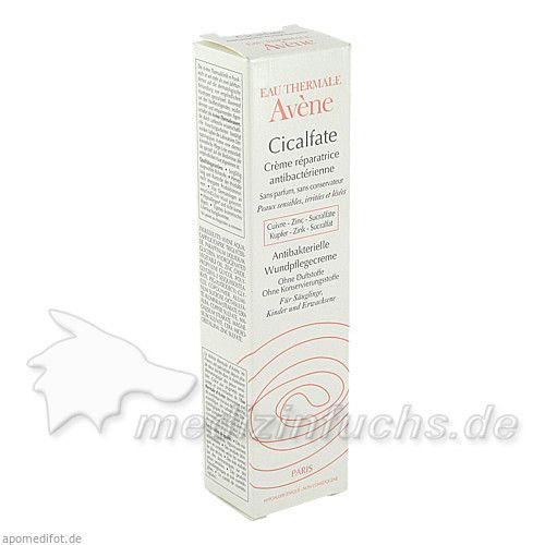 AVENE Cicalfate Antibakterielle Wundpflegecreme, 40 ML