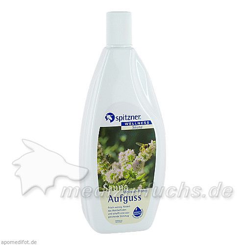 Spitzner Saunaaufguss Melisse Honig Wellness, 1000 ML