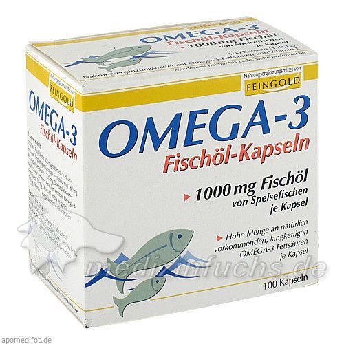 Omega 3 Fischöl Kapseln, 100 ST