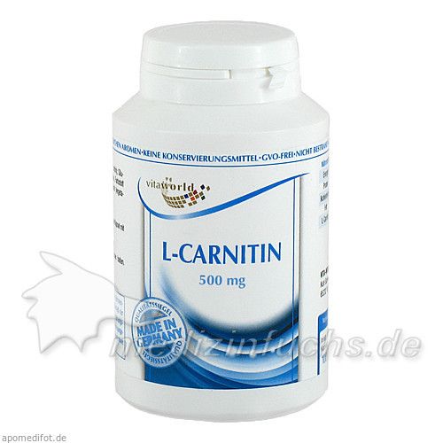 L-Carnitin 500mg, 100 ST